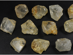 Топаз, кристалл, "дикий", в ассортименте, Россия, Забайкальский край (14-15 мм, 1,5-2,2 г) №36024