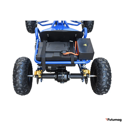 Электрокарт Skyboard Karting Krasnodar 1000W синий