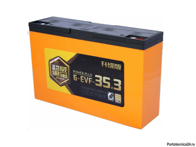 Аккумуляторная батарея Chilwee 6-EVF-35 "BG" (12В-37А\ч С5) 267х77х170 д.ш.в.