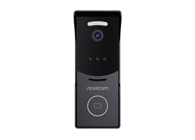 IMPULSE 7 IP WIFI KIT BLACK - комплект из 7" HD сенсорного WIFI монитора и вызывной панели с считывателем RFID-ключей Mifare, встроенный регистратор (фото) (Tuya/Smart Life)