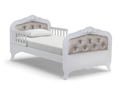 Подростковая кровать Nuovita Fulgore Lux Lungo, Notte bianca / Белая ночь