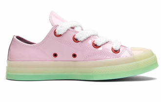 Кеды Converse x JW Anderson Patent Leather Chuck 70 розовые