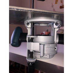 Пластина под BOSCH GMF / GOF 1600 CE для установки фрезера в стол 350*250 ММ. с гравировкой линеек