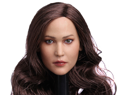 Дженнифер Лоуренс - Женская голова (скульпт)  1/6 female head sculpture in Europe and America, curly hair (GC003 B) - GACTOYS