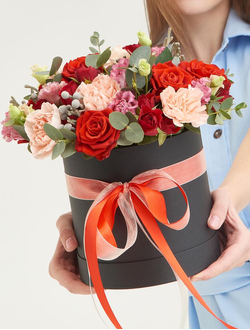 Шляпная коробка Black&Red