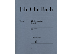 Bach, J.Chr. 6 Sonaten op.5: für Klavier