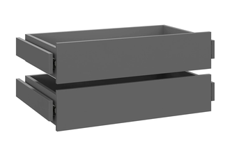 ШК 5 Комплект из 2-х ящиков для шкафа 800 / 1200 / 1600 графит серый