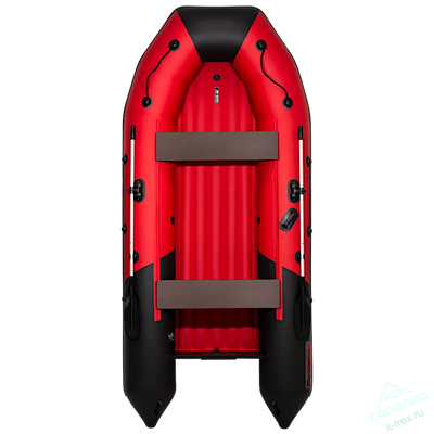 Лодка ПВХ Мастер Лодок Таймень NX3600НДНД Pro Красный / Черный