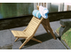 Кресло-шезлонг деревянное Savana