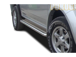 Пороги с накладным листом	d53 для Great wall Wingle 5 (2011-)