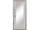 Дверь металлическая "Сударь МД-50 зеркало" бронза/софт