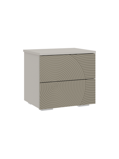 Атлантис Тумба прикроватная ТМ-001 Кашемир / МДФ - матовая Флан GA-06