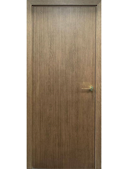 Межкомнатная Дверь Гладкая текстурированный шпон орех