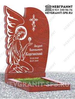 Памятник ангел на могилу 9 пироксенит