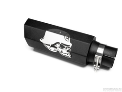 Насадка на глушитель ЧЕРЕП длинная