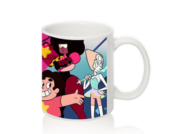 Кружка "Вселенная Стивена "Стивен, Гранат, Жемчуг, Аметист" №1