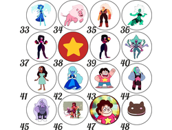 Значки Вселенная Стивена №3