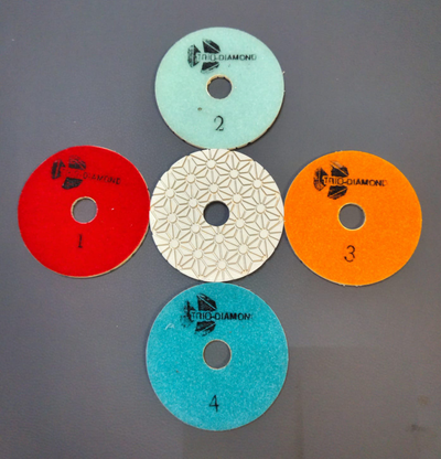 Комплект 4-шаговых АГШК Trio Diamond 100 мм - 4 штуки