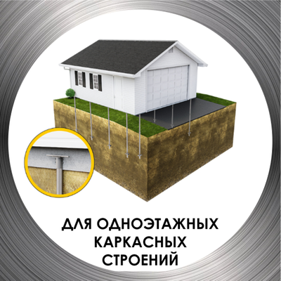 Литой наконечник для винтовых свай ЛН 89-250