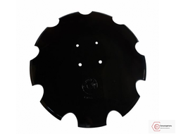 Диск "Ромашка" D=510мм, тол. 5мм. 4 отв. D=11,5мм на расстоянии 120мм Индия K78201966SSI