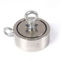 Must magnet ühepoolne otsing magnet tõukejõudu 2x200 kg/ двусторонний магнит 2F200 кг