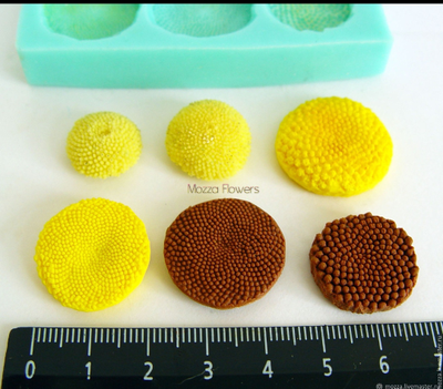 "Большие серединки " Силиконовый молд