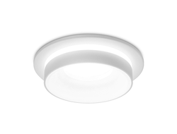 Встраиваемый светильник Ambrella MR16 GU5.3 max10W круг 98(70)x40 бел песок TECHNO SPOT TN310 SWH