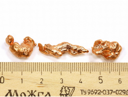 Медь, коллекционный образец в ассортименте, США (15-25 мм, 2,5 - 3 г) №28714