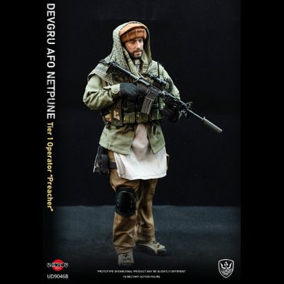 Боец DEVGRU AFO Neptune “Preacher” - Коллекционная ФИГУРА 1/6  (UD9046B) - UJINDOU