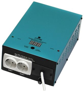 Стабилизатор напряжения для Котла и холодильника Струм СтР-1500 Вт