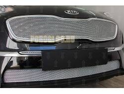 Защита радиатора KIA Sportage IV 2018- chrome низ PREMIUM