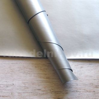искусственная кожа Caprice Thermo (Италия), цвет-серебро, размер-70х33 см