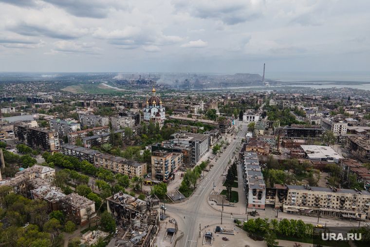 Мариуполь, апрель 2022 года. Фото: Владимир Жабриков © URA.RU
