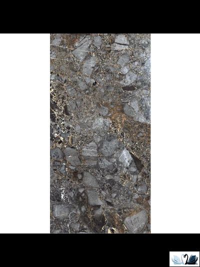 Керамогранит Staro Palacio Canyon Black 60х120 см глянцевый high gloss