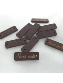 Табличка Hand Made (венге)