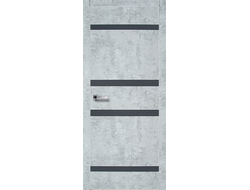 Межкомнатная дверь Лофт Платинум 13 бетон