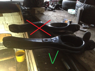 Комплект задней подвески Форд Фокус 2 Mapco с болтами (седан, хетчбек)