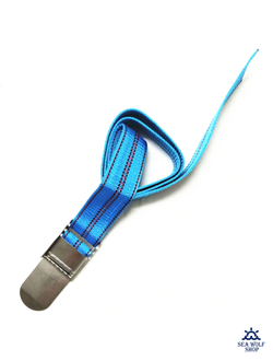 Ремень для дайвинга цвет. нейлон с нерж. пряжкой 1,4м