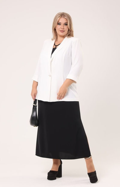 Жакет 172366 молочный 52р Sale