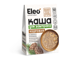 Каша кедровая для завтрака мультизлаковая с овсяными хлопьями Eleo 200 гр, Специалист