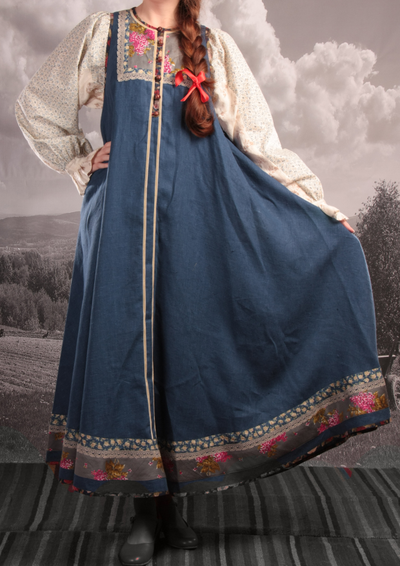 Косоклинный сарафан "Московский"