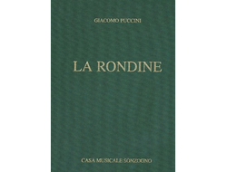 Puccini. La rondine Klavierauszug (it)