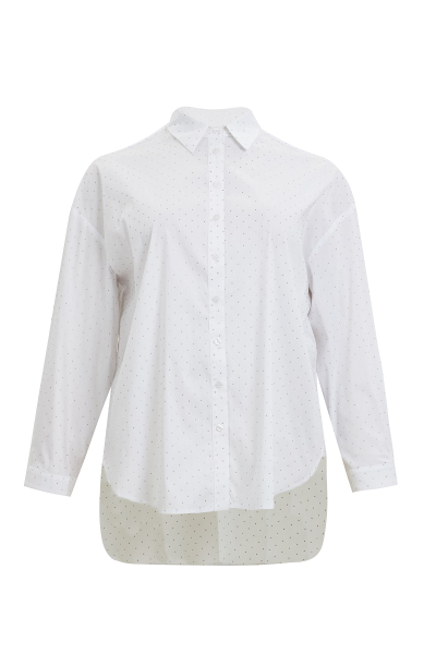 Рубашка со стразами