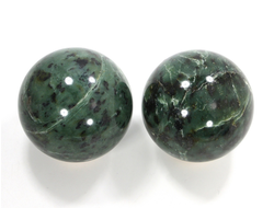 Шар Серпентинит в ассортименте, Россия (38 мм, 90-95 г) №27518