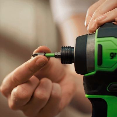 Набор бит в кейсе Greenworks, 20 предметов