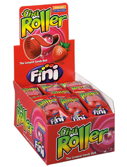 Жев. мармелад "Роллер Клубника" 20гр х 40шт