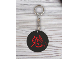 Брелок с гравировкой год Кролика №79