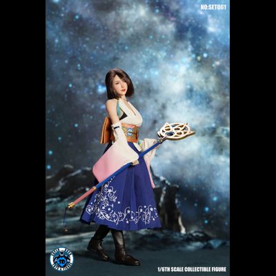Юна (Final Fantasy X) - Коллекционная ФИГУРКА 1/6 scale Space Girl  2.0 (SET061) S10D - SUPER DUCK