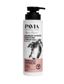 Интенсивно восстанавливающий крем после депиляции 3в1  400мл. Pavia