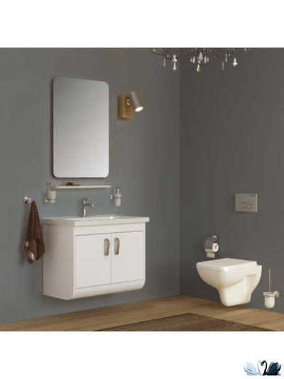 Кнопка смыва CREAVIT DROP GP2003.00, хром матовый, сатин